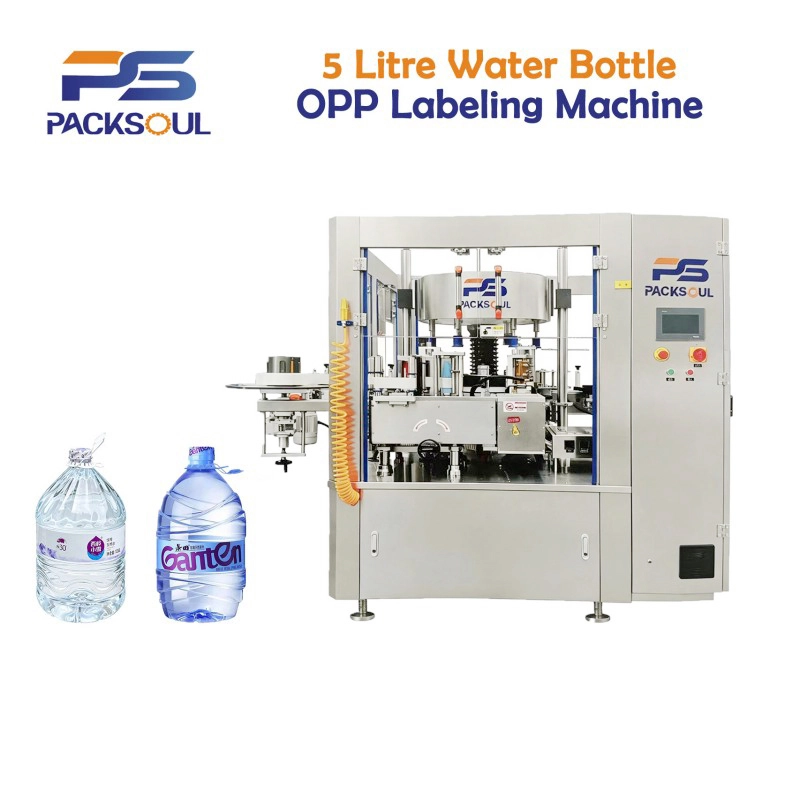 5L-Wasserflaschen-OPP-Etikettiermaschine