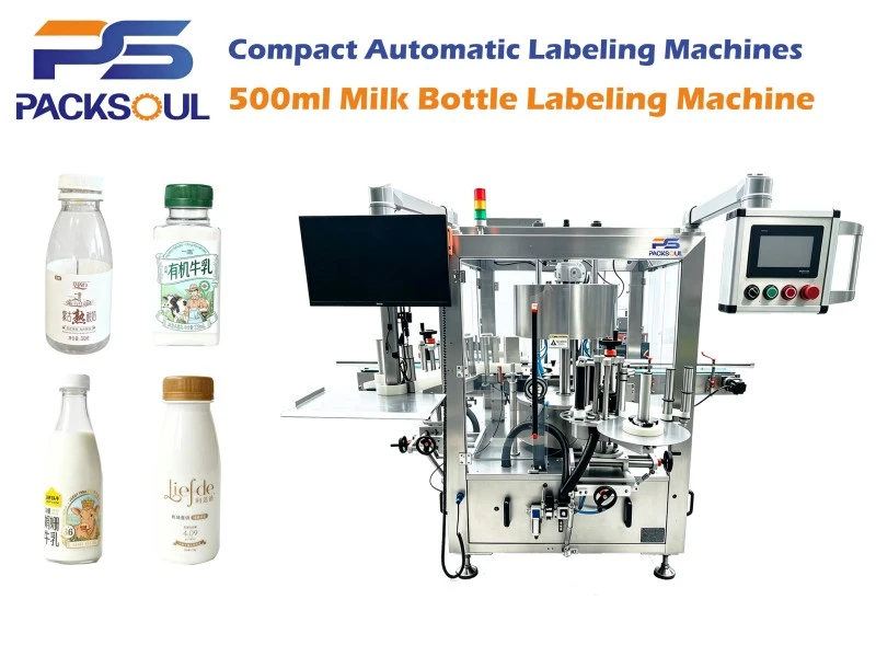 Round Bottle Labeling Machines