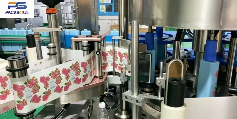 Shampoo Bottle Self Adhesive Labeling Machine
