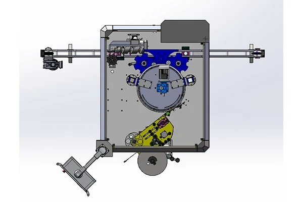 Vitamin Bottle Labeling Machine