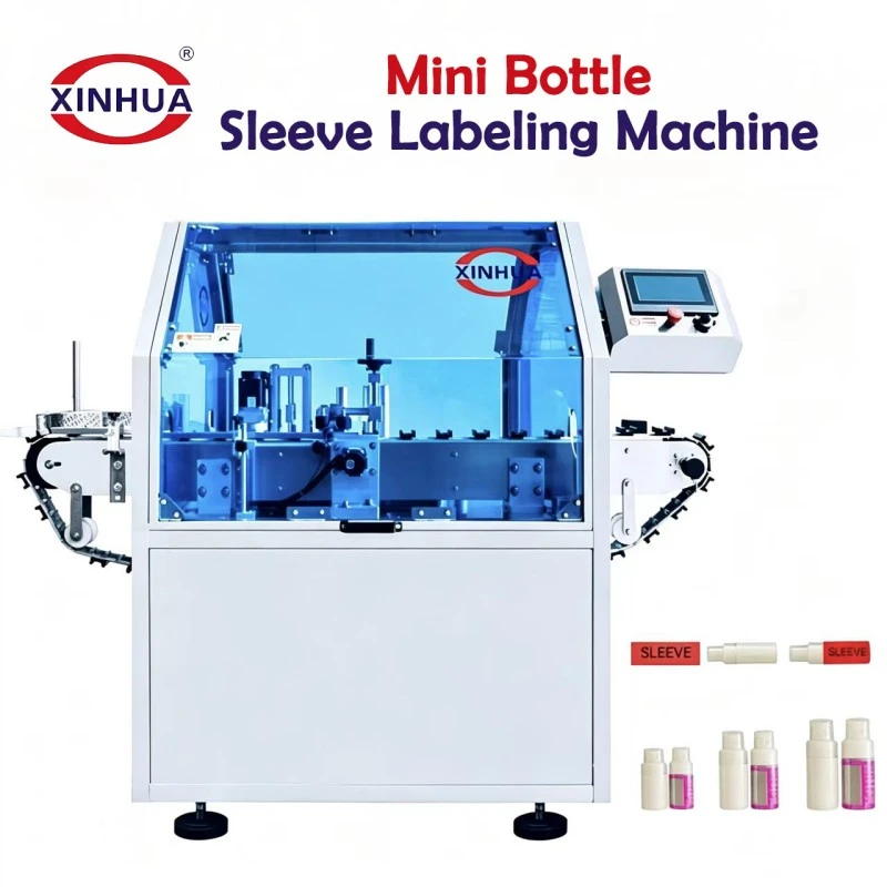 Mini-Flaschenhüllen-Etikettiermaschine